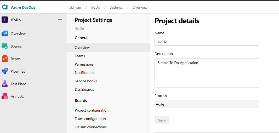 How To Change The Azure DevOps Projects Process? - Daily .NET Tips